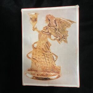 Angel candle holder solid brass hand crafted in India